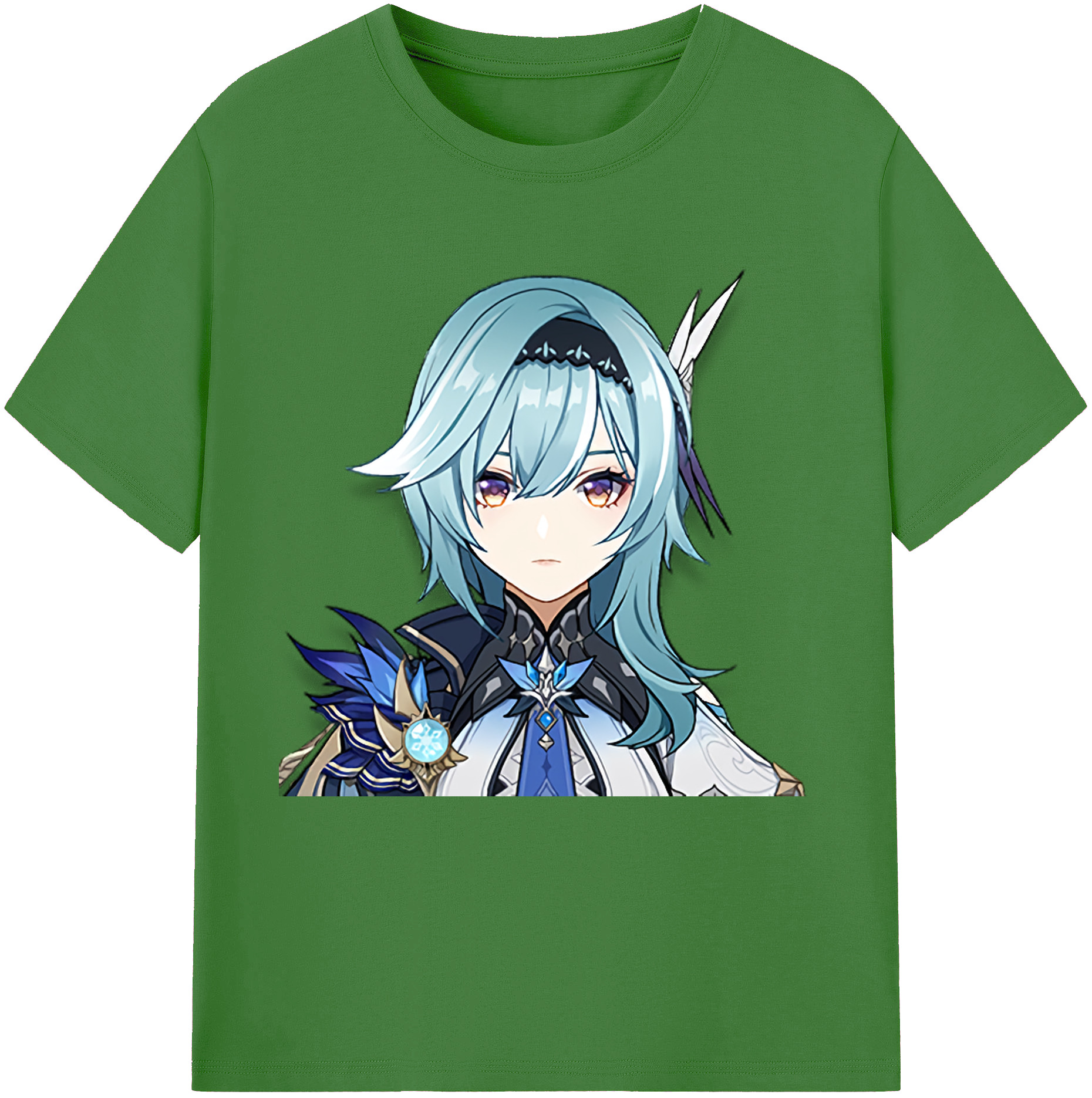 げんし神 优菈 ゆうら genshin Yūra レディースカジュアルプリントTシャツ（綿100％）